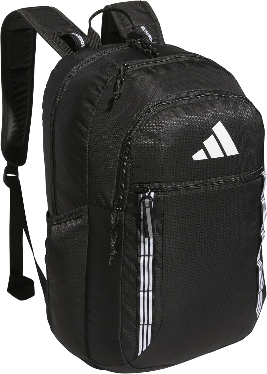 adidas Excel Backpack for Men & Women – Durable Large Athletic Laptop Bag, 7.0/Twill Grey/Grey/Rose Gold, OSFA