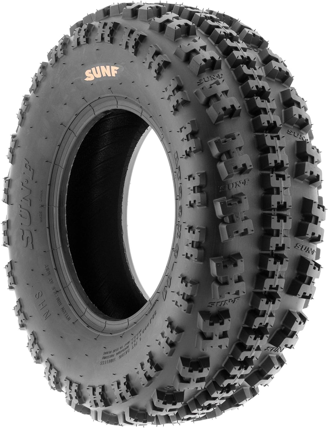 SunF 22x7-10 ATV UTV Knobby Tire 22x7x10 Sport Race 6 PR A027 - PAIR of 2