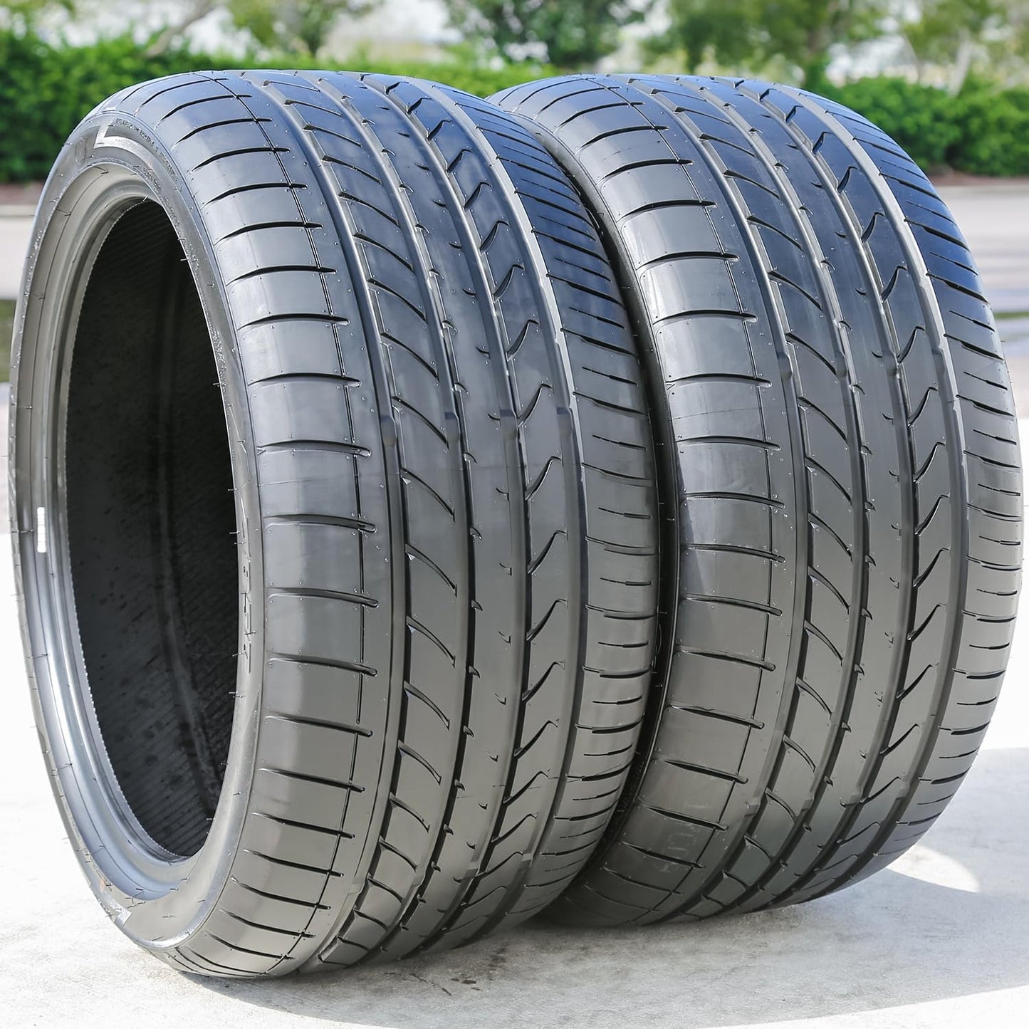 Atturo AZ850 Summer Truck/SUV High Performance Radial Tire-235/45R20 235/45ZR20 235/45/20 235/45-20 100Y Load Range XL 4Ply Black Side Wall UTQG 320AA