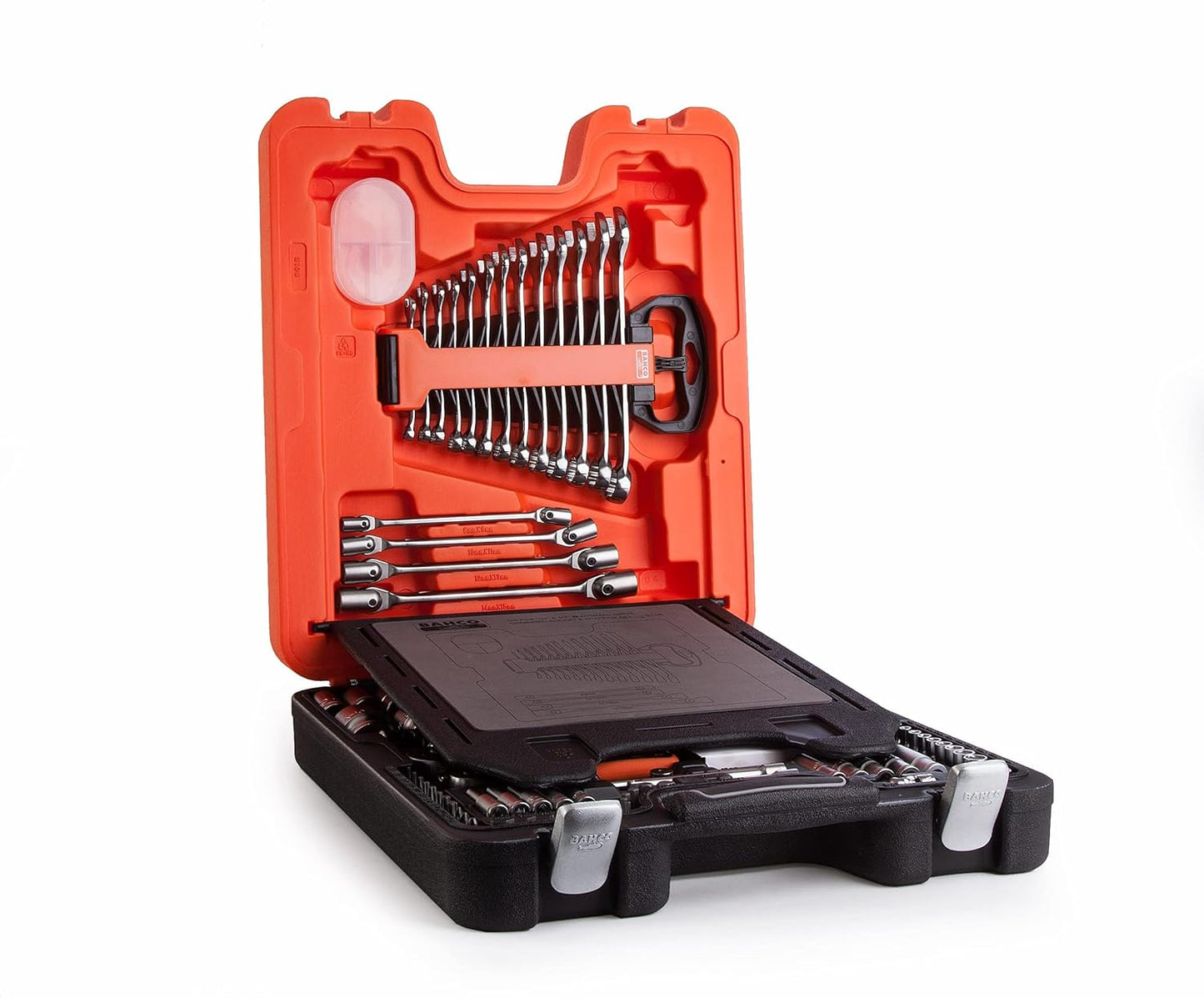Bahco S106 Socket & Spanner Set, Metric 1/4" & 1/2" Drive, 106 Pieces