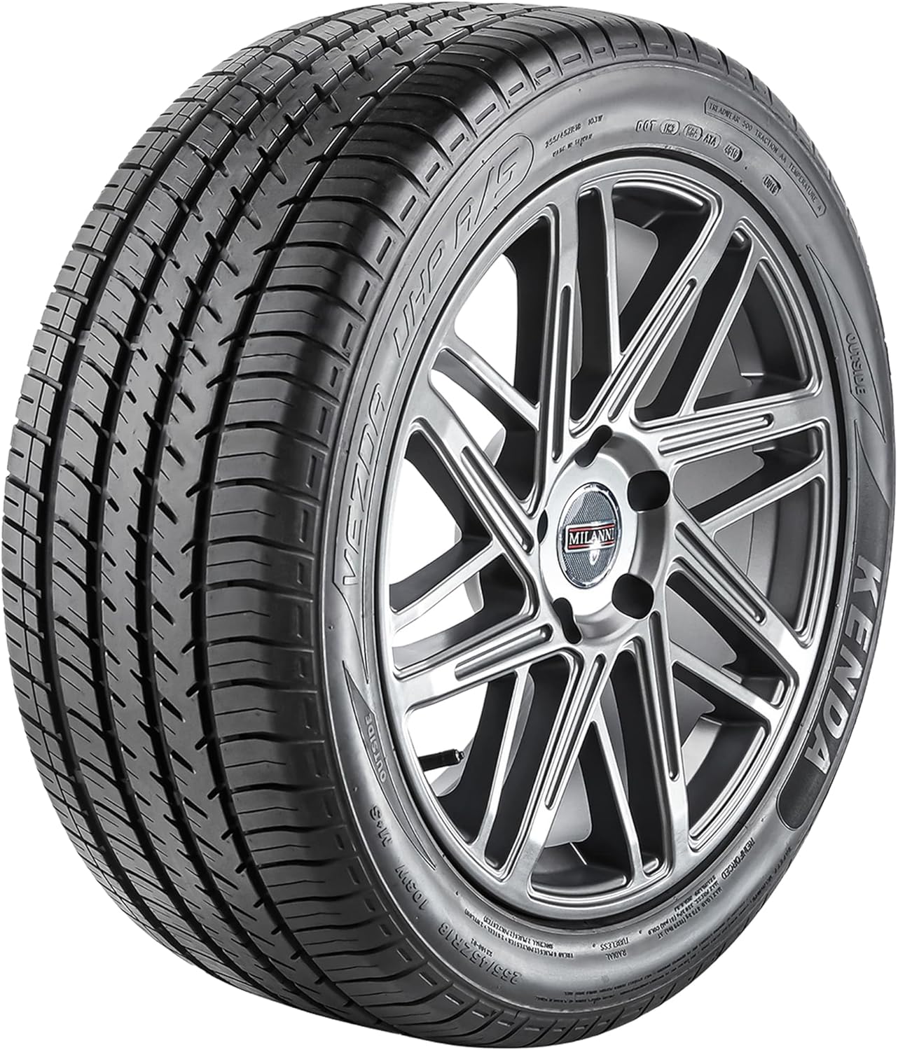 275/40-20 Kenda Vezda UHP A/S KR400 All Season Tire 500AAA 106Y 275 40 20