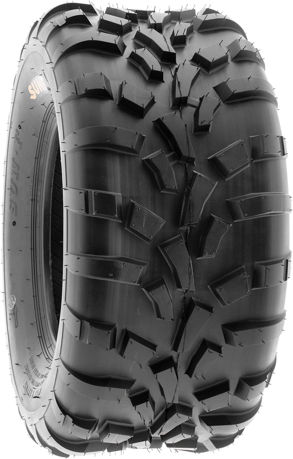SunF 25x11-12 ATV UTV Tire 25x11x12 Race Trail Sport 6 PR A010 - PAIR of 2