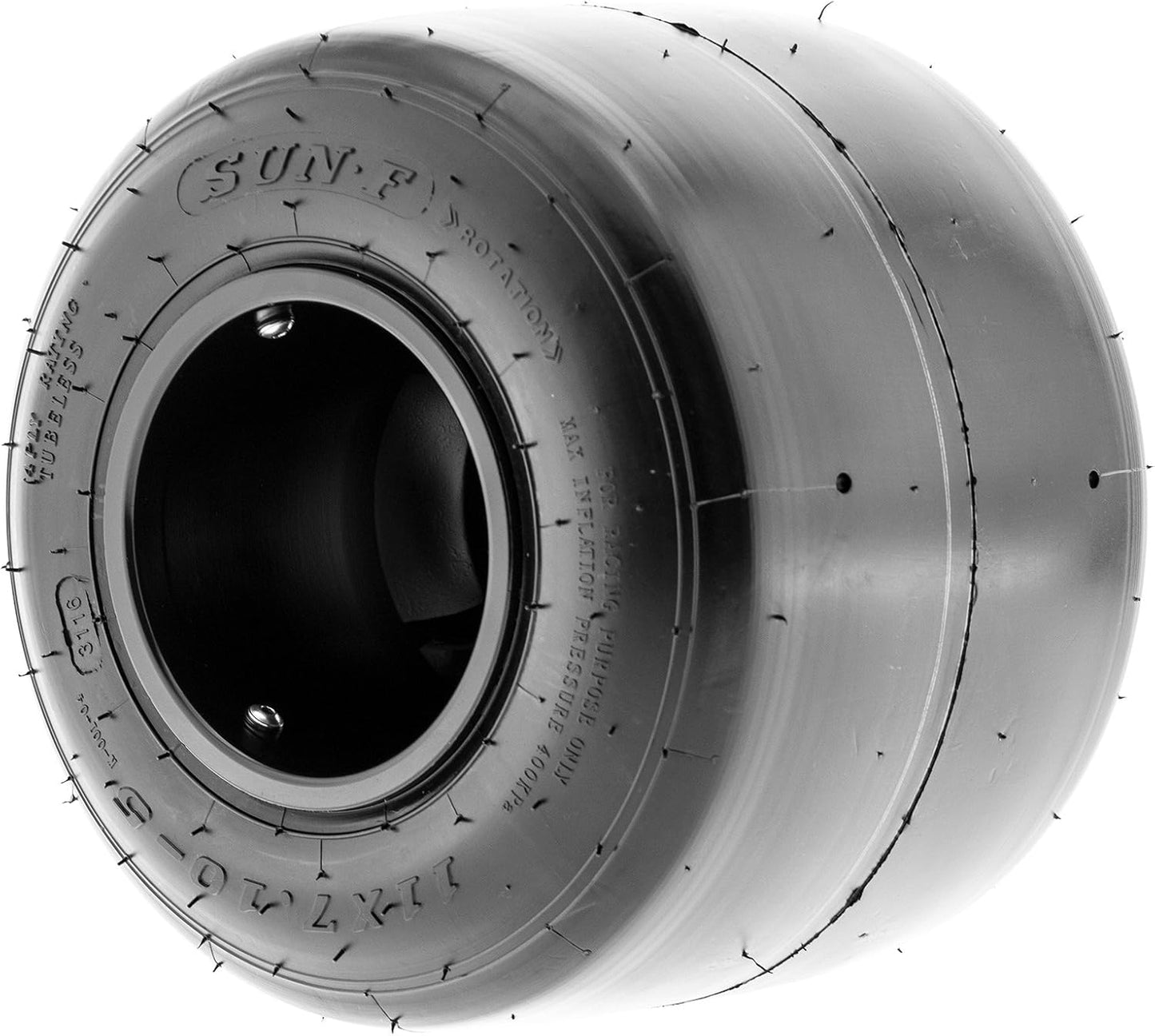 SunF 11x7.10-5 11x7.10x5 Race Go Kart Tire 4 PR K001 - SET of 4