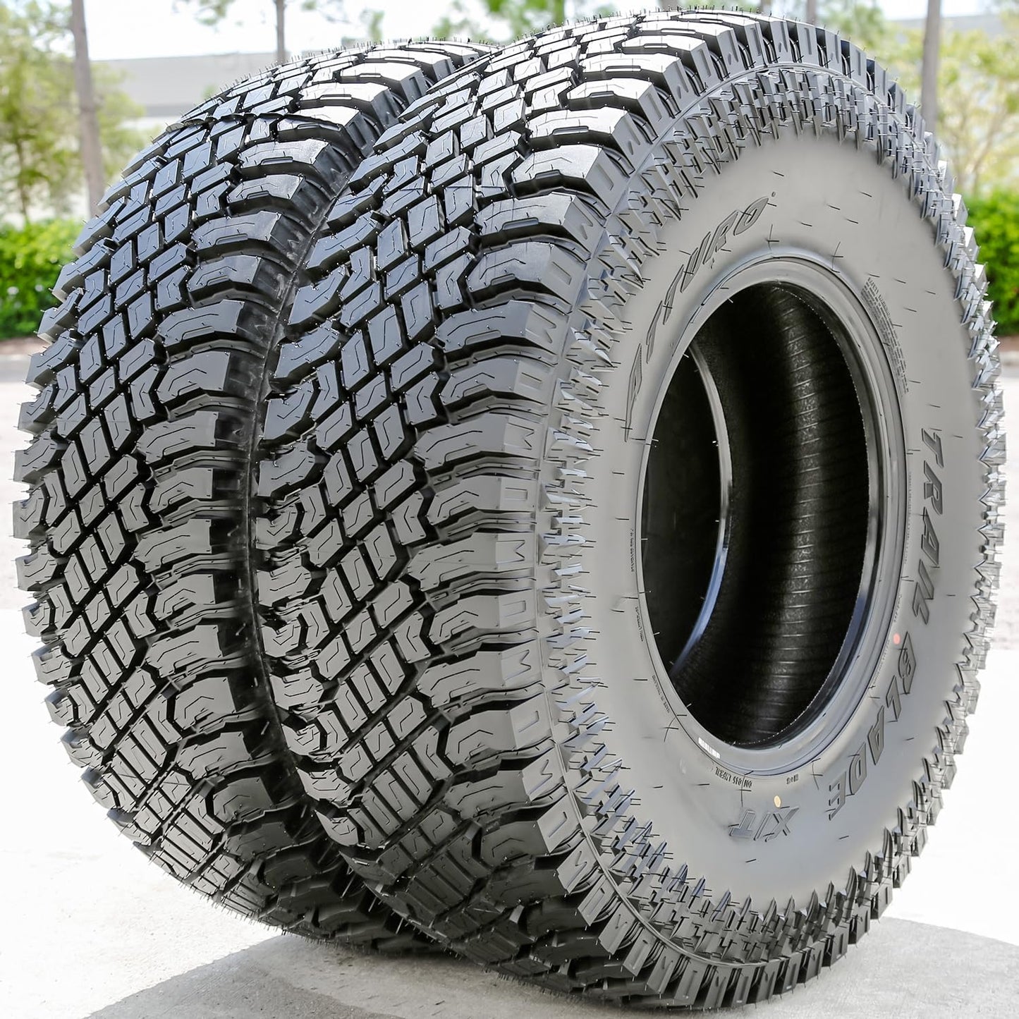 Atturo Trail Blade X/T XT Truck/SUV All-Terrain Mud Off-Road Radial Tire-235/60R18 235/60/18 235/60-18 107H Load Range XL 4-Ply BSW Black Side Wall