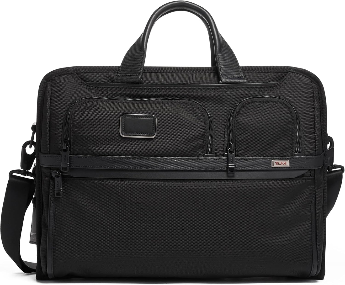 TUMI - Compact Large Screen Laptop Brief Bag - Professional Briefcase - Fits Up to 17" Laptops & Tablets - Black