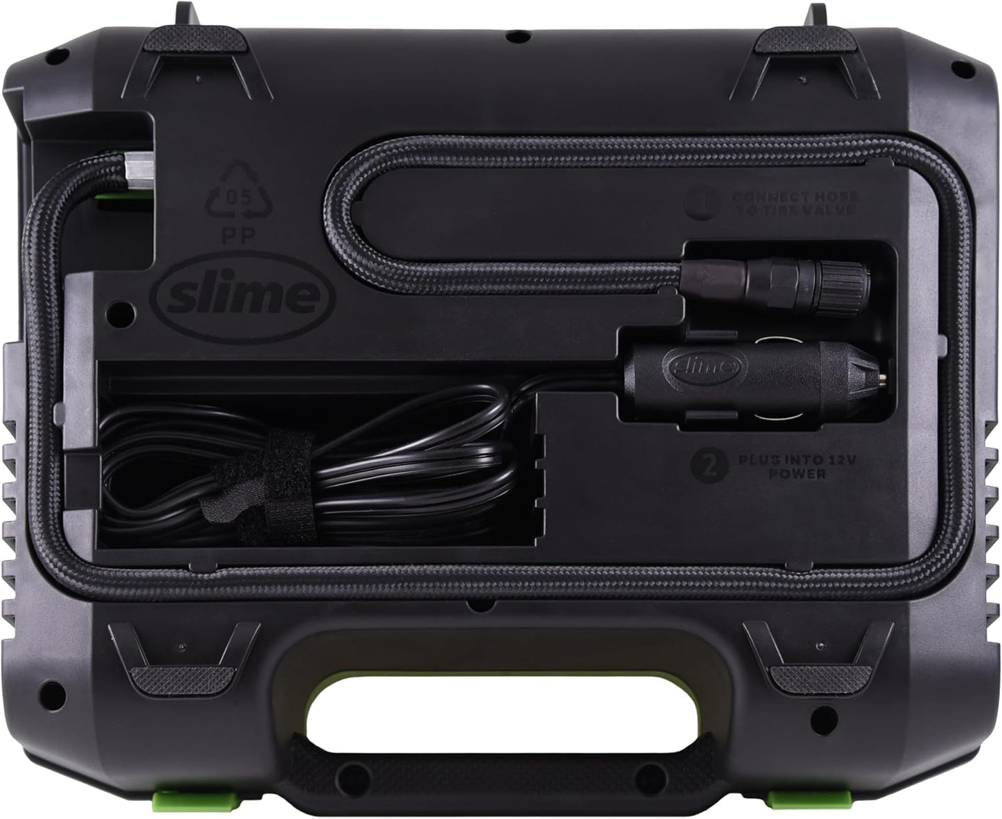 Slime 50158 Flat Tire Repair Kit, Smart Spair Ultra, All-in-One Solution, Repairs and Inflates, Car/Trailer, 10 Min Fix