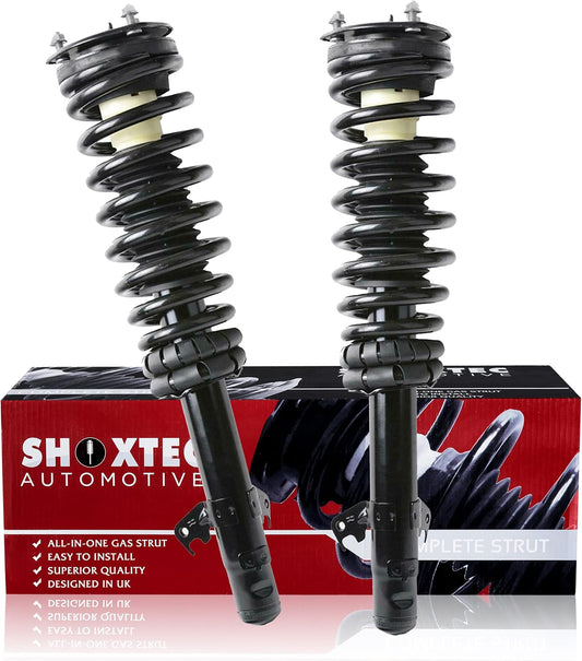 Shoxtec Front Pair Complete Strut Assembly Replacement for 2006-2009 Ford Fusion 2006-2009 Mercury Milan 2003-2008 Mazda Model 6 Shock Absorber Repl. Part No. 272261