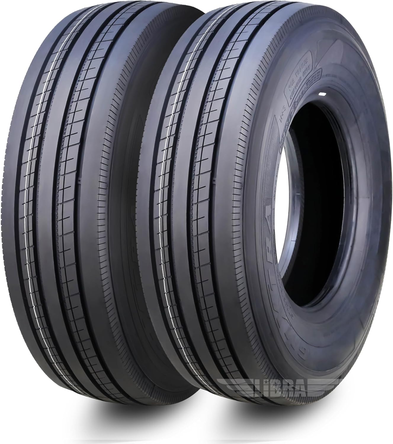 All Steel Trailer Radial Tire-ST235/80R16 235/80/16 235/80-16 130/126M LRH 16-Ply, Set 2
