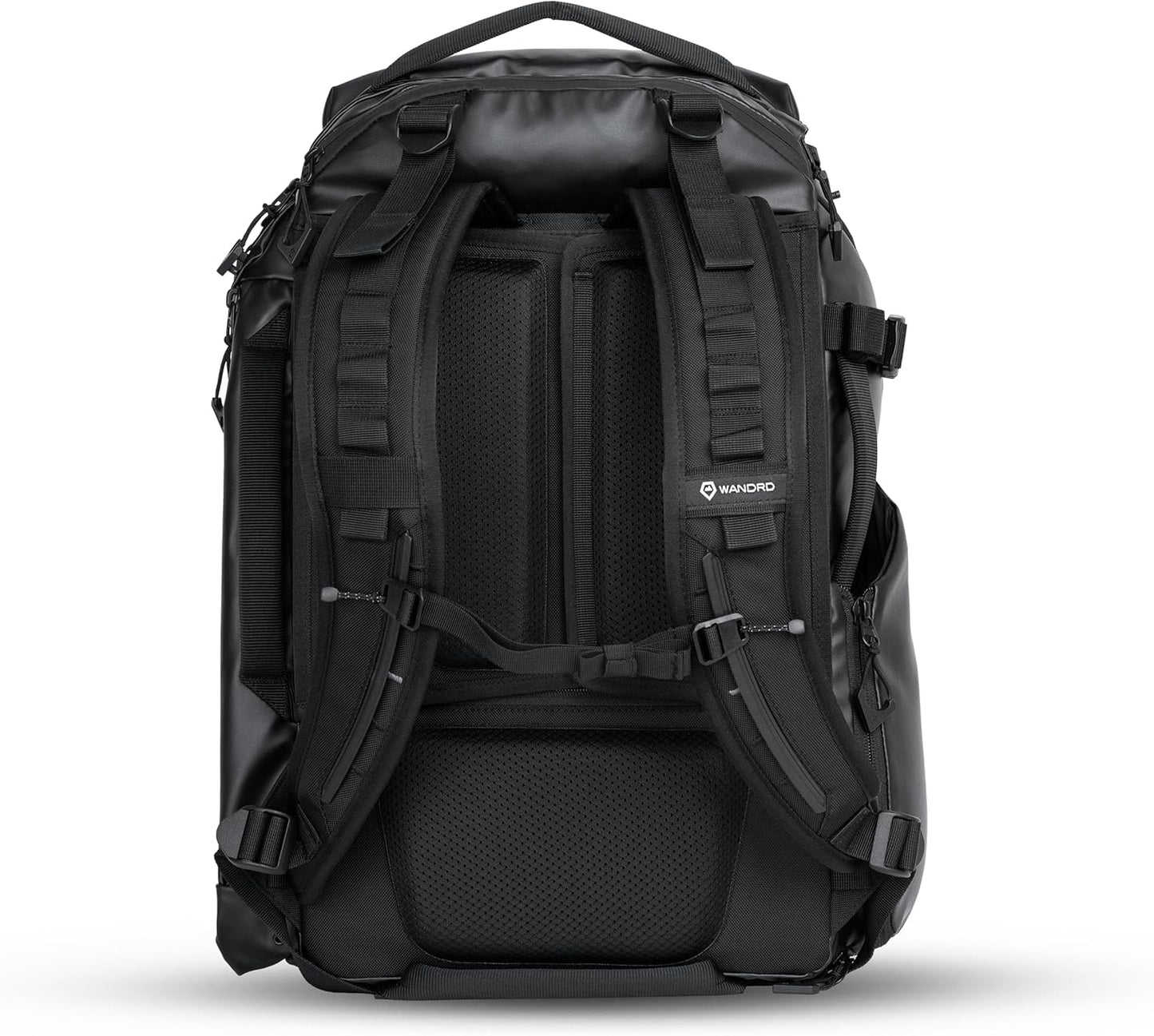 WANDRD TRANSIT Travel Backpack 45L - Photography Backpack with Laptop Compartment - Personal Item Travel Bag - Large Back-Pack for Women and Men (Black)