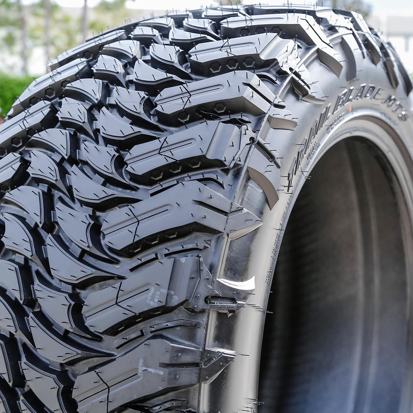 Atturo Trail Blade MTS M/T Mud Off-Road Light Truck Radial Tire-LT285/55R22 285/55/22 285/55-22 124/121Q Load Range E LRE 10-Ply BSW Black Side Wall