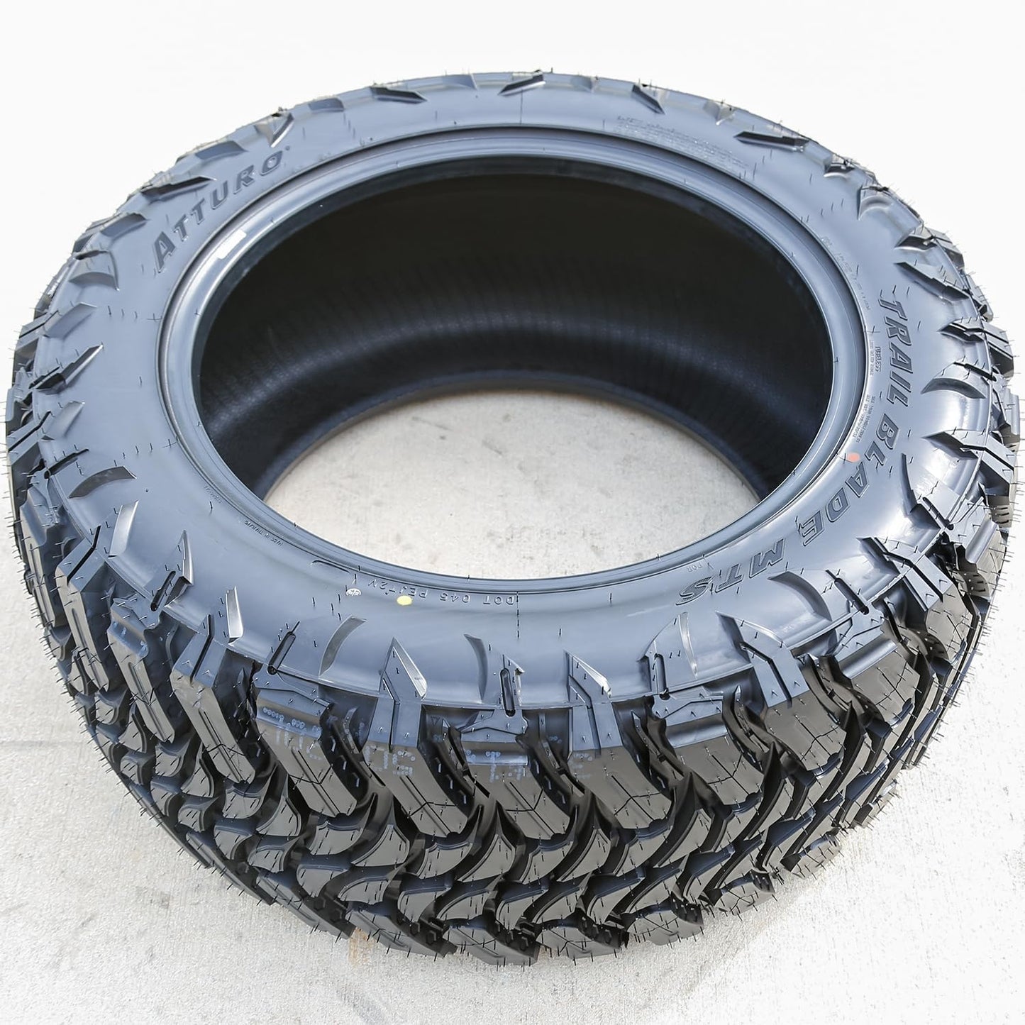 Atturo Trail Blade MTS M/T Mud Off-Road Light Truck Radial Tire-LT285/55R22 285/55/22 285/55-22 124/121Q Load Range E LRE 10-Ply BSW Black Side Wall