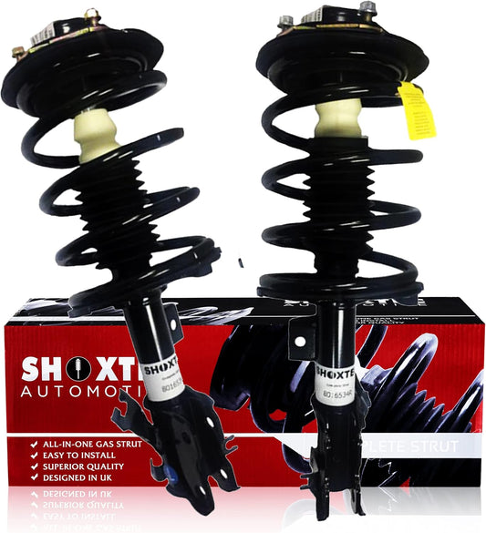 Shoxtec Front Pair Complete Struts Assembly Replacement for 2002-2006 Nissan Altima Coil Spring Assembly Shock Absorber Repl. part no. 171427 171426