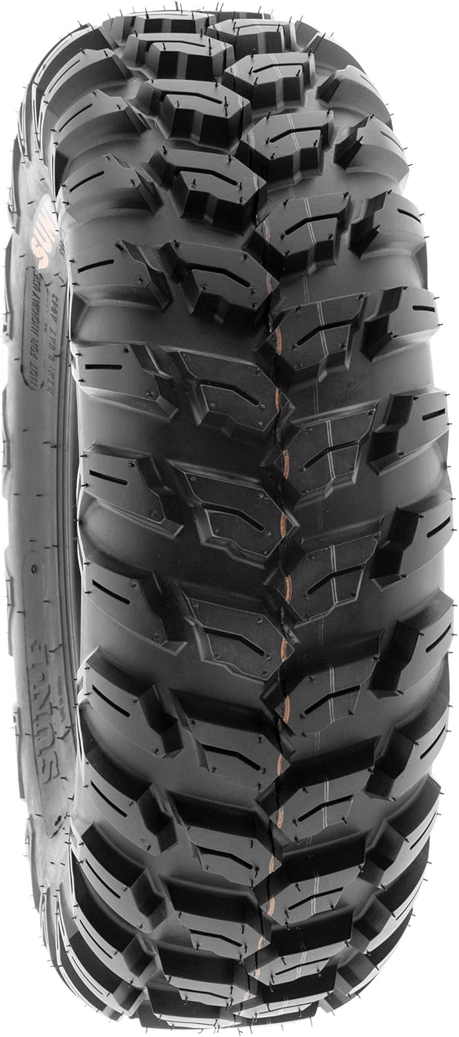 SunF 26x11R14 ATV UTV Tire 26x11x14 Loose Over Hardpack 6 PR A043 - PAIR of 2