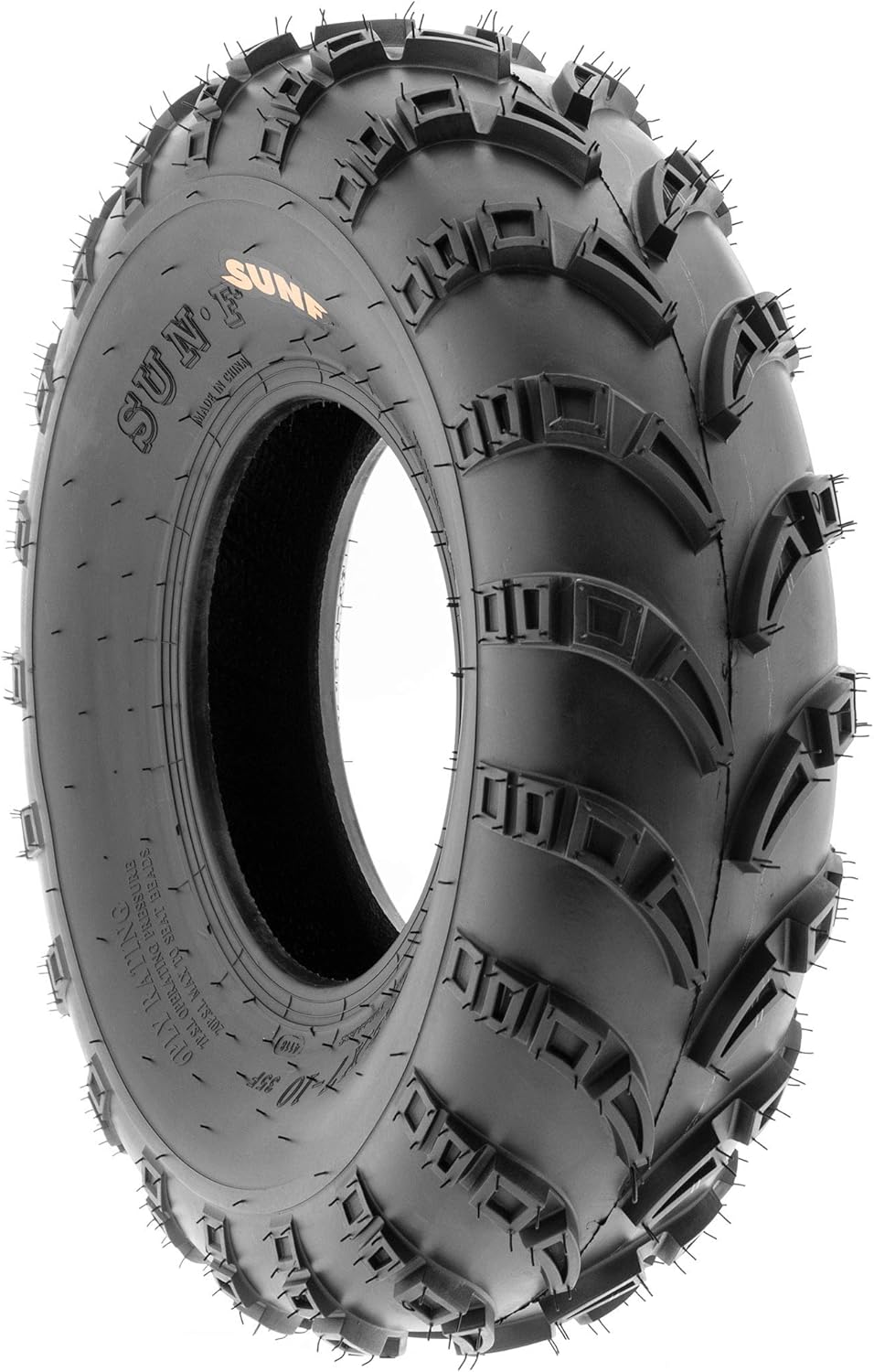 SunF A028 Off-Road ATV UTV Mud Tires 23x7-10 Front & 23x10-10 Rear, 6 PR Tubeless, Set of 4