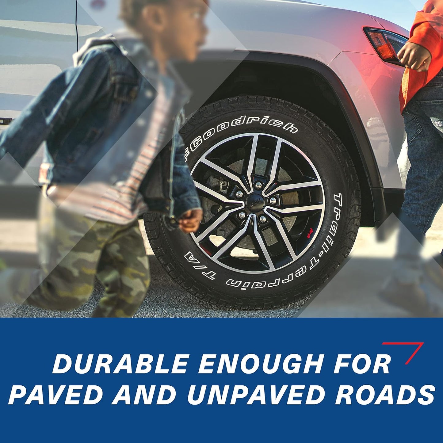 BFGoodrich Trail-Terrain T/A On and Off-Road Tire for Light Trucks, SUVs, and Crossovers, 275/55R20 113T