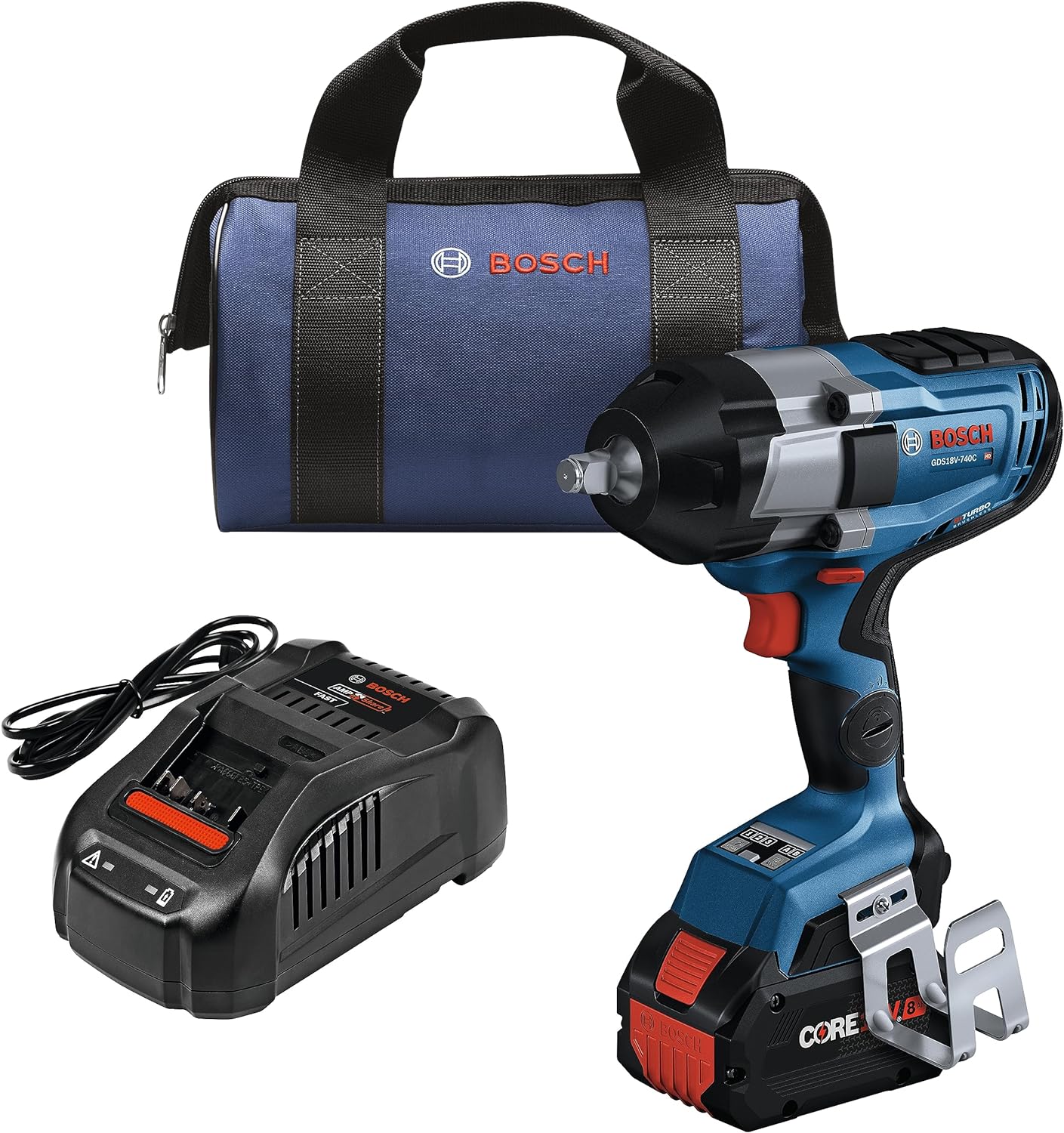 BOSCH GDS18V-740N PROFACTOR 18V 1/2 In. Impact Wrench with Friction Ring (Bare Tool)