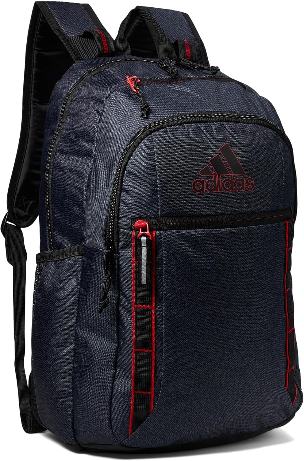 adidas Excel Backpack for Men & Women – Durable Large Athletic Laptop Bag, 7.0/Twill Grey/Grey/Rose Gold, OSFA