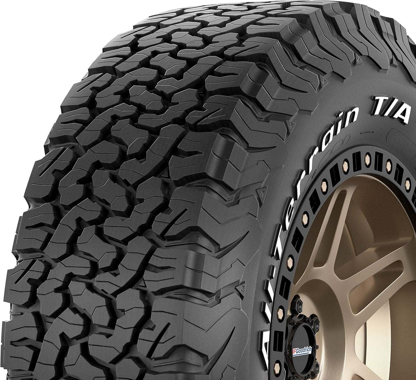 BFGoodrich All Terrain T/A KO2 Radial Car Tire for Light Trucks, SUVs, and Crossovers, LT305/50R20/E 117/114S