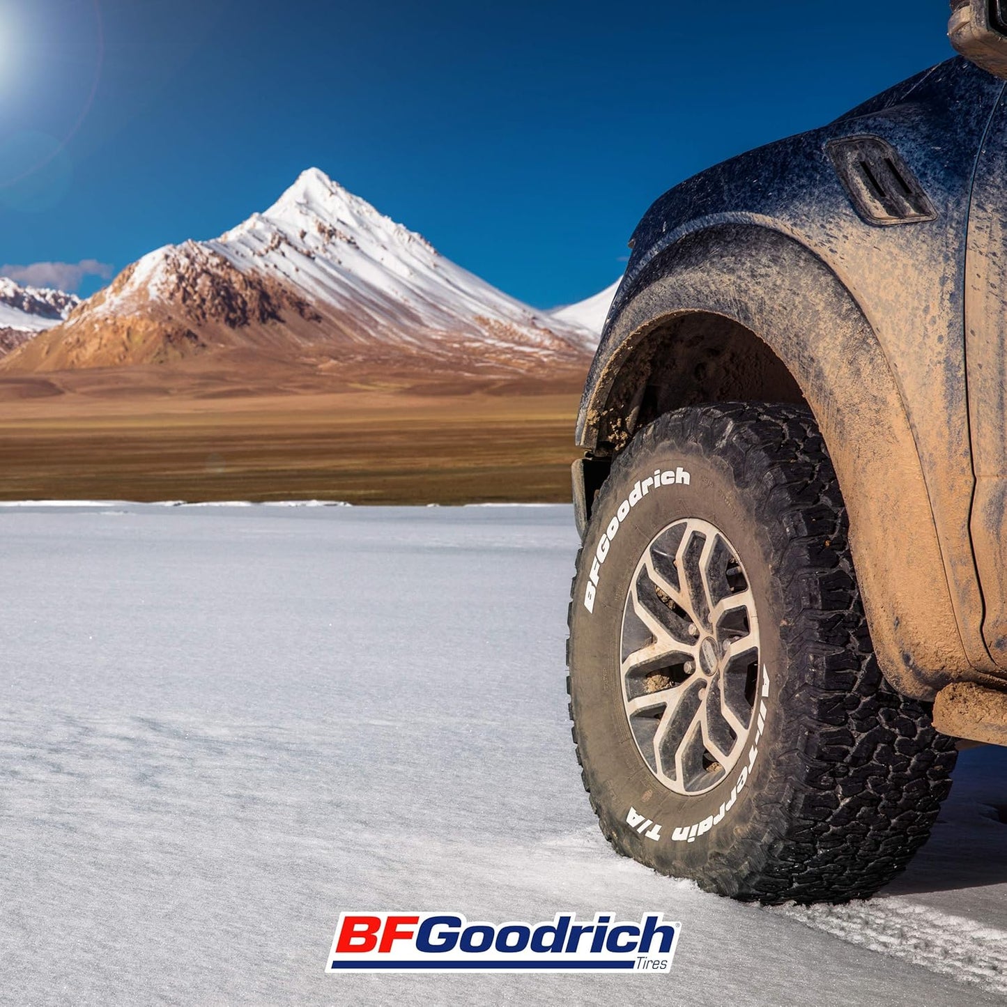 BFGoodrich All Terrain T/A KO2 Radial Car Tire for Light Trucks, SUVs, and Crossovers, 33x12.50R18/E 118S LRE