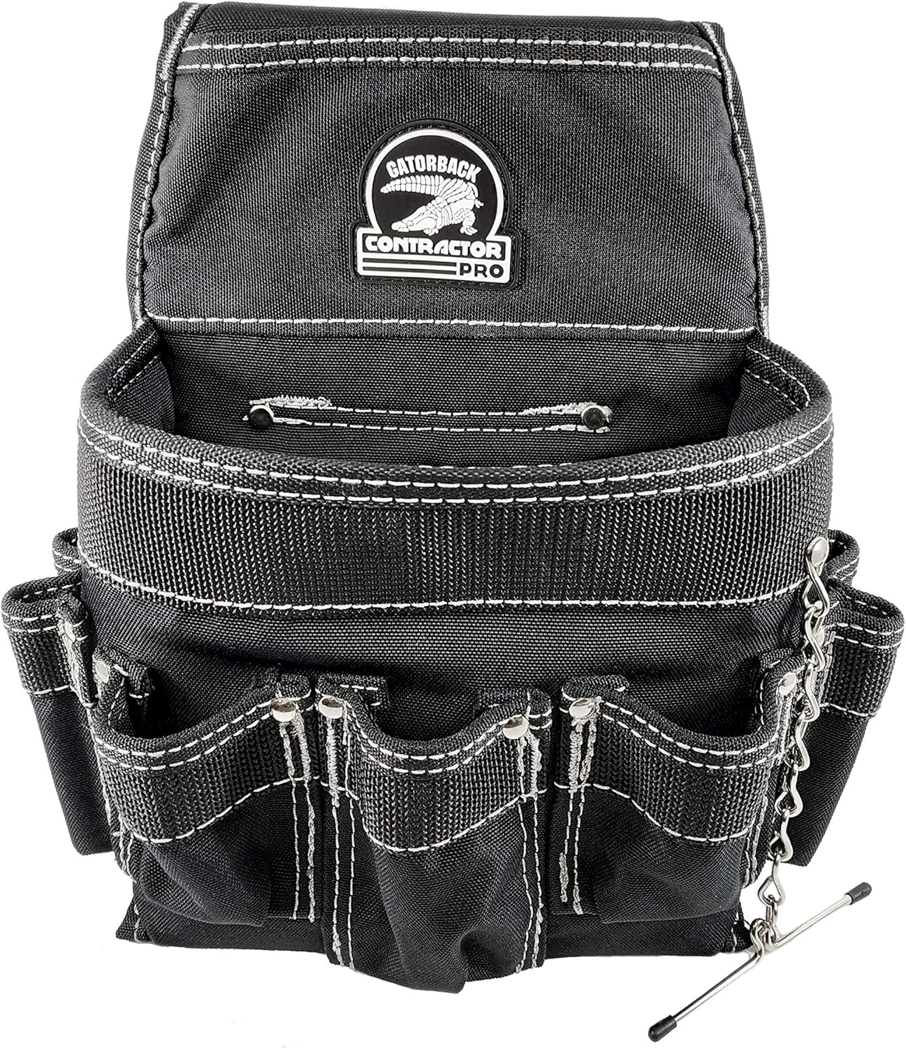 B240 Electrician's Combo With Pro-Comfort Back Support Belt. Heavy Duty Work Belt (Medium 31-35 Inches)