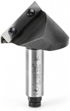 Amana Tool RC-1028 V Groove Router Bit CNC Insert 91 Deg x 1-5/16 x 3/4 Shank, Miter Fold Blade, Signmaking and Lettering
