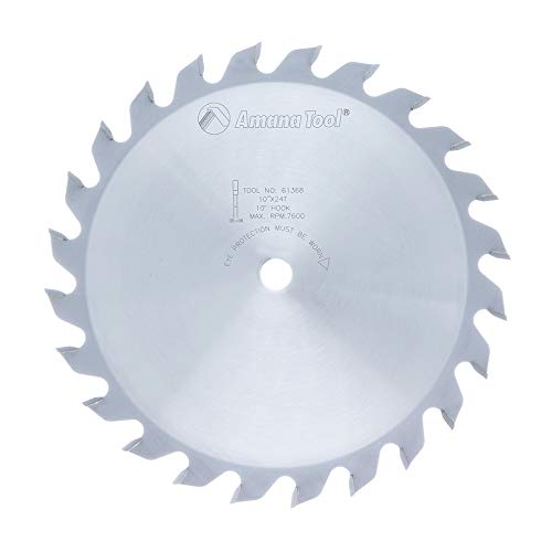 Amana Tool - 1/4" x 10" x 24T Groover 5/8" Bore (61368), Industrial Grade