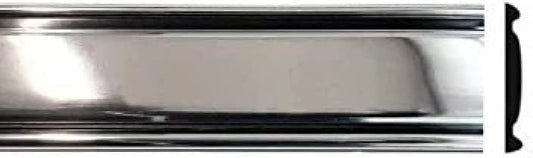 1973-1987 Chevy GMC Chrome Side Body Trim Molding C10, C20, C30, K10, K20, K30, V10, Suburban, Custom Deluxe, Silverado, Pickup Trucks - 2.25" Wide (Full Roll - 320")