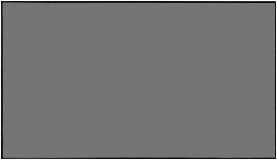 ZHCHAO Projector Screen 16:9 Foldable Anti-Light Reflective Cloth for Home Party Movie(110 inch)