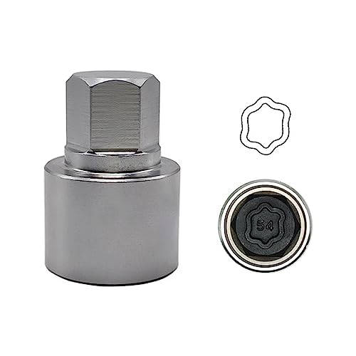 22PCS Wheel Locking Nut Key Kit Compatible with BMW Series, Wheel Lock Nut Socket Adapter Set, Anti-Theft Lug Removal Tool, Anti-Theft Screw Remover Hand Repair Tool
