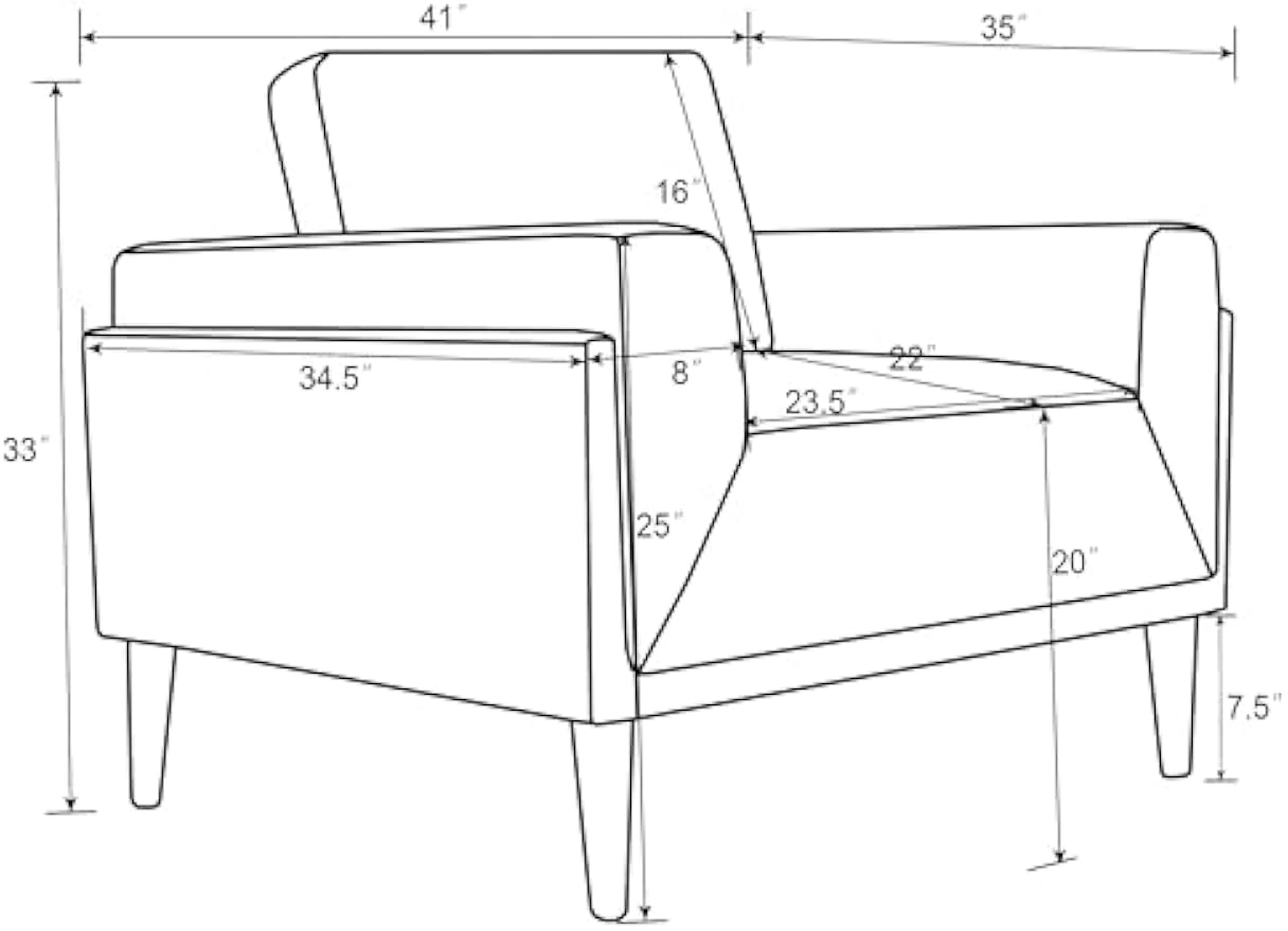 Coaster Home Furnishings - Rilynn - Upholstered Accent Chair with Track Arms, Reversible Back Cushion and Pocket Coil Seat - Living Room - Brown - 509523