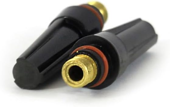 24PC Tig Kit Gas Lens Ceramic Cups Jumbo Large Diameter (3.2) 1/8 Collet 45V116 (3.2) 1/8 Gas Lens 995795#6#8#10#12 Jumbo Cups (57N75 57N74 53N88 53N87) fits WP17/18/26 Torch