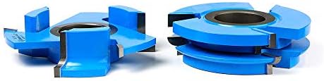 Amana Tool - SC540 2Piece Carbide Tipped 3-Wing Stile & Rail Concave Cabinet Door 3-9/16