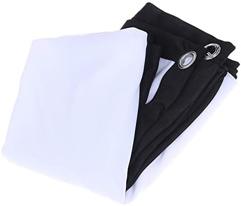 100 Inch Foldable Projector Screen White Projection Screen 3D Movie for Outdoor Camping 16:9 Portable 1pc