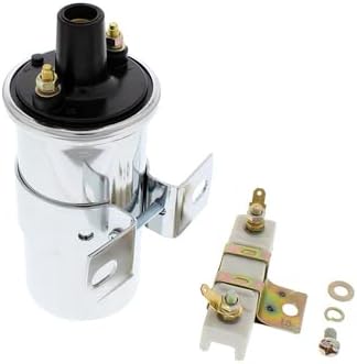 United Pacific 110437 6V Chrome Ignition Coil Kit