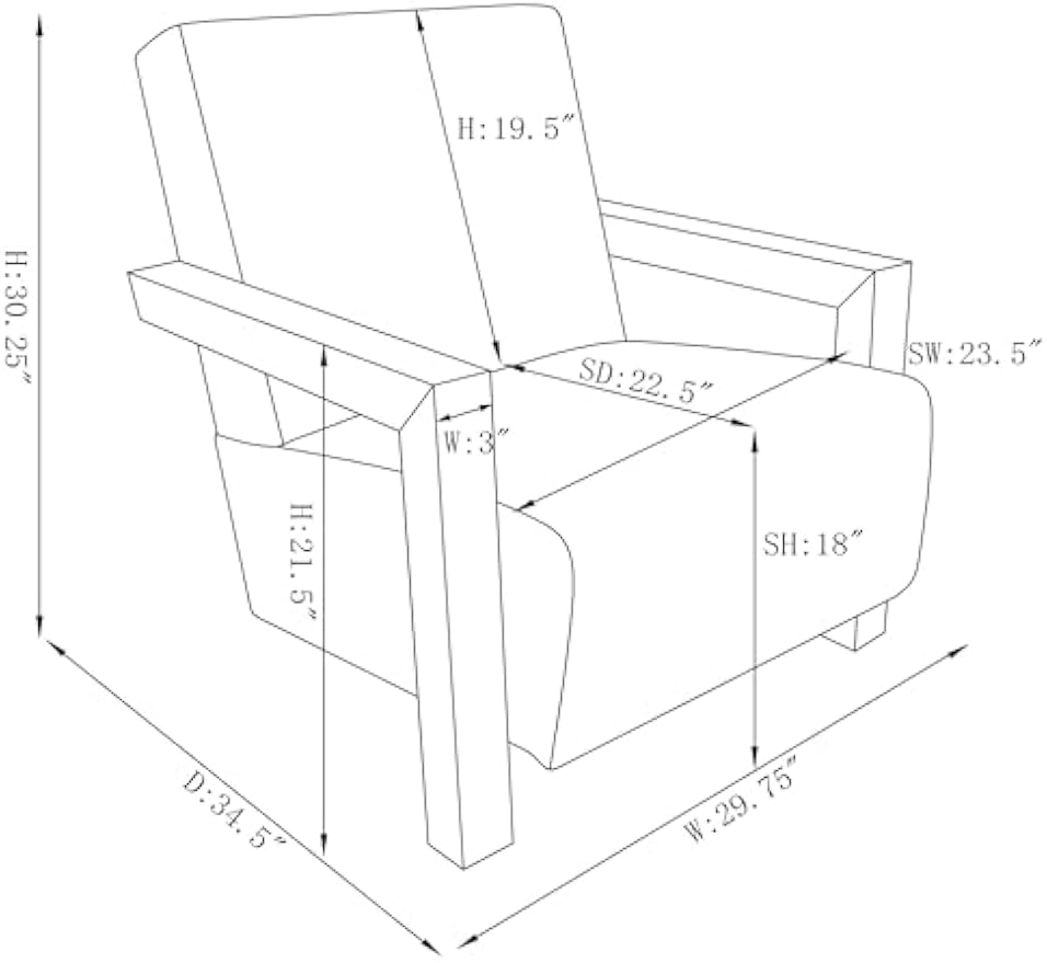 Coaster Home Furnishings - Fitzroy - Upholstered Boucle Accent Chair with Arms, Wood Frame, Angled Armrests, Reclined Seat and Back - Living Room - Latte - 903095