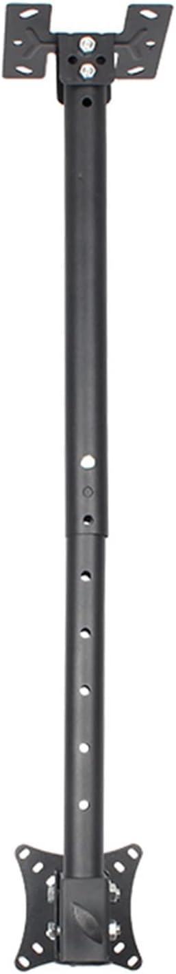 Adjustable Ceiling TV Mount Telescopic Tilt Bracket for 12 32 inch TVs Supports up to 99 lbs/45 kg Perfect for Home Cinema and Space Saving Solutions.