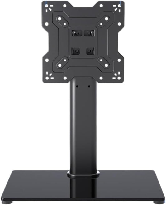 Universal TV Stand Base for 14-55 Inch LED TVs, Height Adjustable & Swivel Table Top Mount, Versatile Bracket for Home Entertainment, Stable Design for Optimal Viewing.