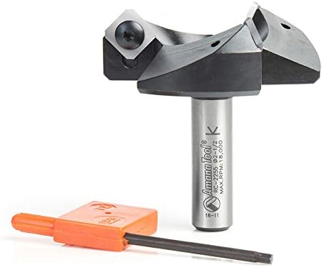 Amana Tool - 3Fl 2" Dia Spoilboard 1/2" Shnk (RC-2255), Industrial Grade