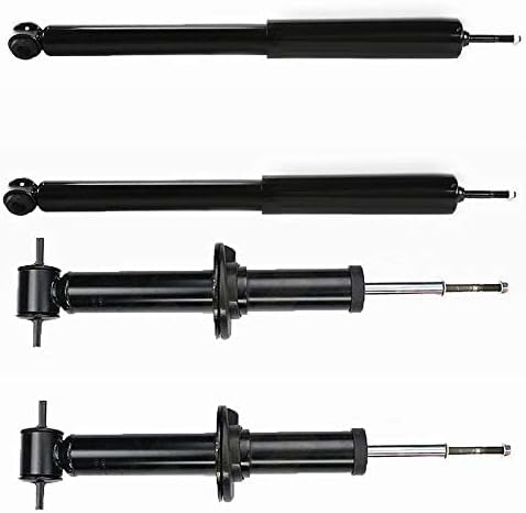 SCITOO Full Set Shocks for Camaro, Shocks Absorbers and Struts Fits 1993 1994 1995 1996 1997 1998 1999 2000 2001 2002 for Chevy for Camaro,1982-2002 for Pontiac for Firebird Amortiguadores