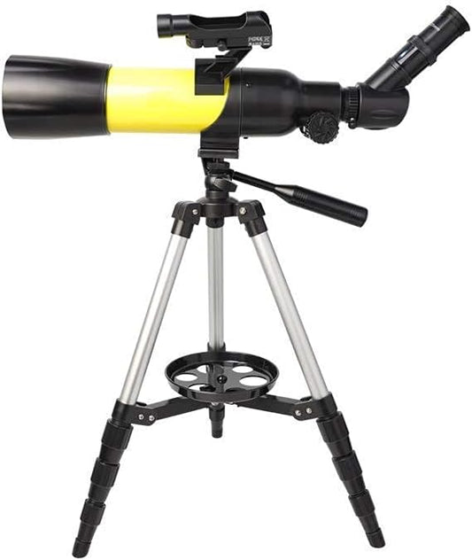 Telescope for Kids Adults Beginners 70mm Aperture 300mm Astronomical Refractor Telescope BAK4 Prism FMC Lens Telescope for Astronomy with Backpack and Tripod to Observe Moon and Planet