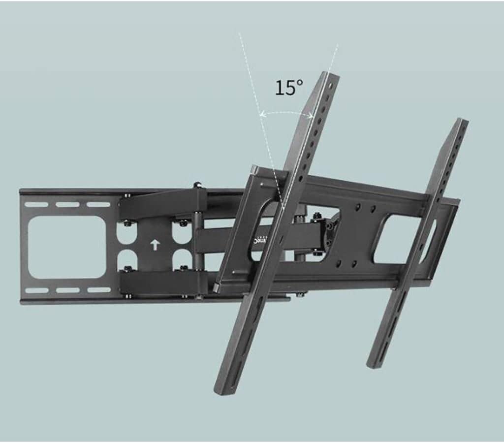 Rotating Wall Mount Bracket for 40-70 Inch TVs, Adjustable Swivel Arm TV Stand, Space-Saving, Cold-Rolled Steel