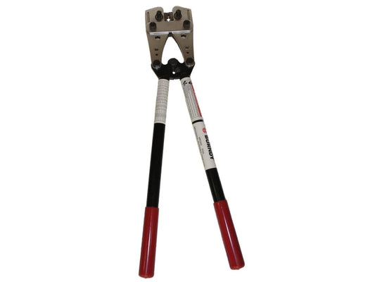Burndy MRC840 Hytool Hand-Operated Crimper, #8-4/0 AWG Non-Insulated Copper Terminals and Splices, 26" Length, 8" Width