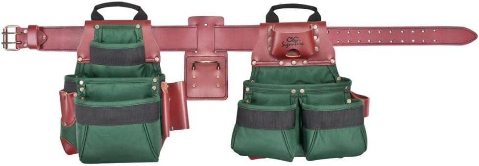 CLC Custom Leathercraft 54531 Signature Elite Ballistic Nylon Combo System, 17 Pocket