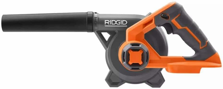18V Lithium-Ion Cordless Compact Jobsite Blower with Inflator/Deflator Nozzle
