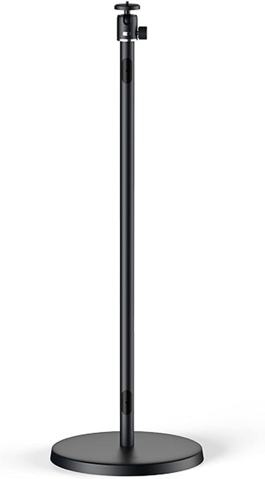 Adjustable Projector Floor Stand with Angle Adjustment, Aluminum Alloy Mount for Home, Office, Studio, and Stage Use