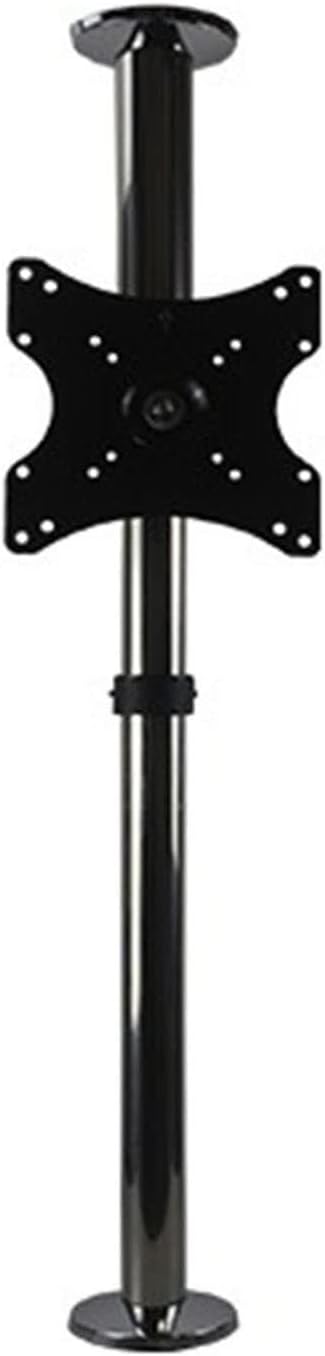 360° Swivel TV Mount Adjustable Ceiling Bracket Universal Wall Support for 19 40 Inch TVs Partition Wall Divider Stand Space Saving Design (Model 6682C)