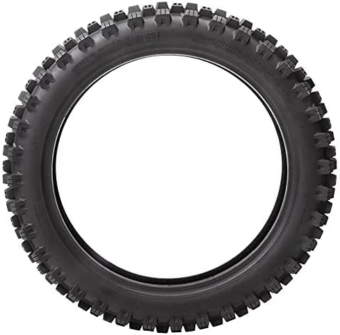 Tusk EMEX T-45® Front & Rear Tire Set 90/100x21 & 120/90x18 – Intermediate/Hard Terrain Knobby Motocross Tires for Dirt Bikes, Trail, and Off-Road Riding