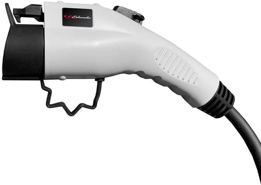 Schumacher Electric SC1455 Level 2 Portable EV Charger - up to 16A, Works with 120V or 240V Outlets, 28-Foot Charging Cable, Charges EVs 3X Faster