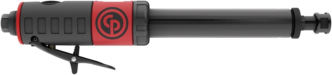 Chicago Pneumatic CP7412 - Air Die Grinder Tool, Welder, Woodworking, Automotive Car Detailing, Stainless Steel Polisher, Heavy Duty, Straight, 1/4 Inch (6 mm), 0.56 HP / 420 W - 22000 RPM