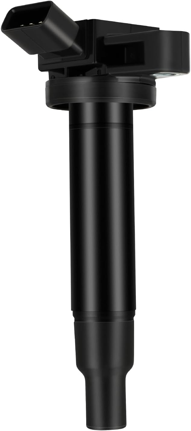 SCITOO ignition coils 4+Spark Plugs 4 4pcs Replacement for P-assat 1.8L 2001-2005,for J-etta 1.8L 2001 2002 2003 2004 2005,for A-udi A4 1.8L 2001-2007 Replace UF411 UF-437, UF-580, CO044